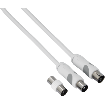 Cable Antena RJ59 (M/H) 1,5MTRS Blanco - Lauson