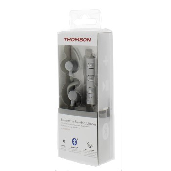 WEAR7208GR Bluetooth® Headphones, | Microphone, In-Ear, Hook, Thomson grey Ear